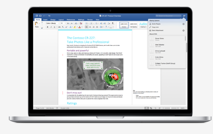 microsoft word for mac free download 2016